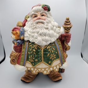 Fitz and Floyd Santa Cookie Jar